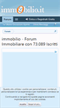 Mobile Screenshot of immobilio.it